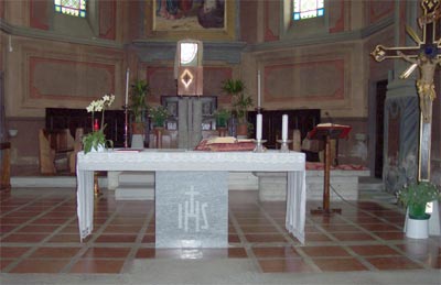 Parrocchiale di S. Giovanni Evangelista di Villaretto altare