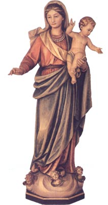 Statua della Madonna della Neve