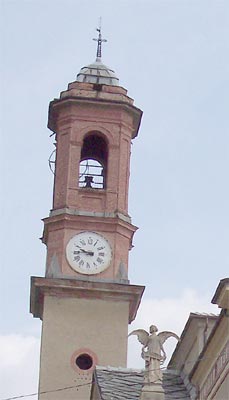Parrocchiale di S. Giovanni Evangelista di Villaretto Campanile 