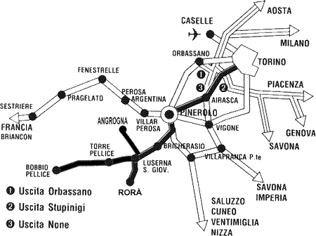 La Val Pellice  raggiungibile da....